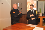 Nieuwjaarsreceptie Brandweer Burgum en Brandweer Gytsjerk